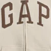 Παιδική φούτερ με κουκούλα και φερμουάρ Vintagesoft Logo