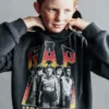 Παιδική φούτερ με κουκούλα και γραφικά «Stranger Things» από Vintagesoft