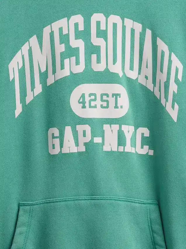 Παιδική φούτερ με κουκούλα Vintagesoft NYC Times Square