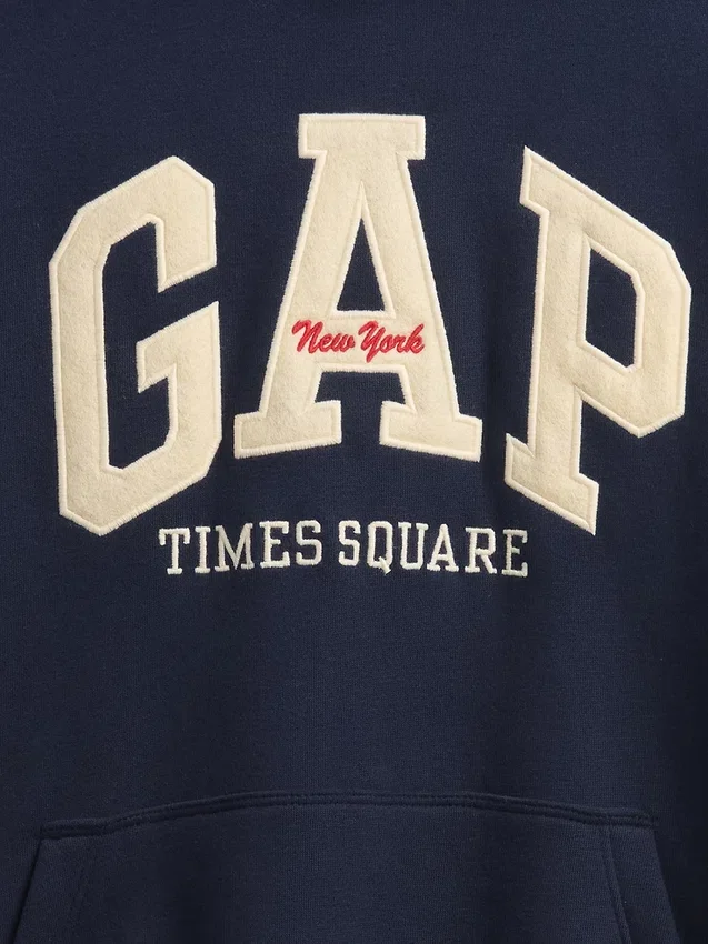 Παιδική φούτερ με κουκούλα Vintagesoft NYC Times Square