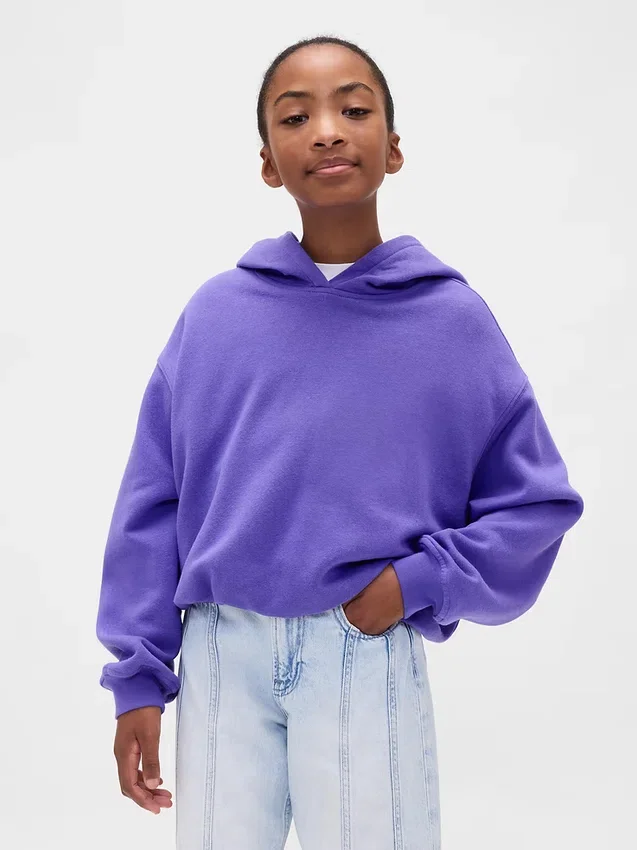 Παιδική φούτερ με κουκούλα Vintagesoft Oversized Bubble