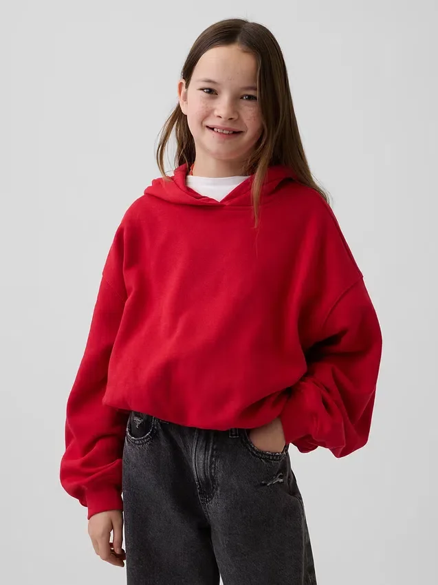 Παιδική φούτερ με κουκούλα Vintagesoft Oversized Bubble