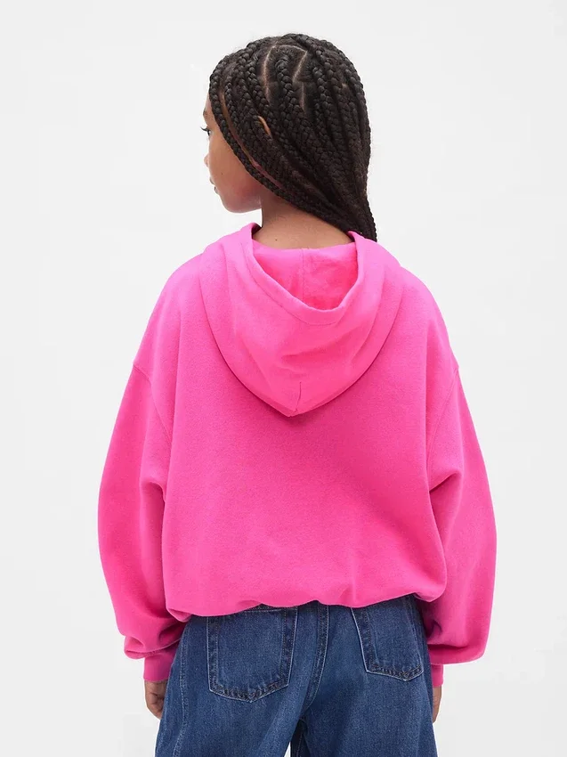 Παιδική φούτερ με κουκούλα Vintagesoft Oversized Bubble