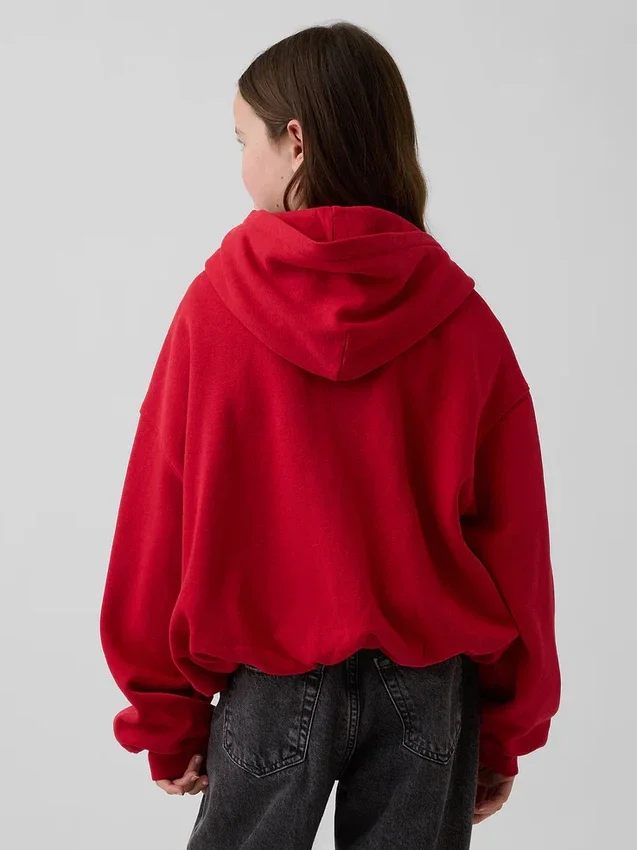 Παιδική φούτερ με κουκούλα Vintagesoft Oversized Bubble