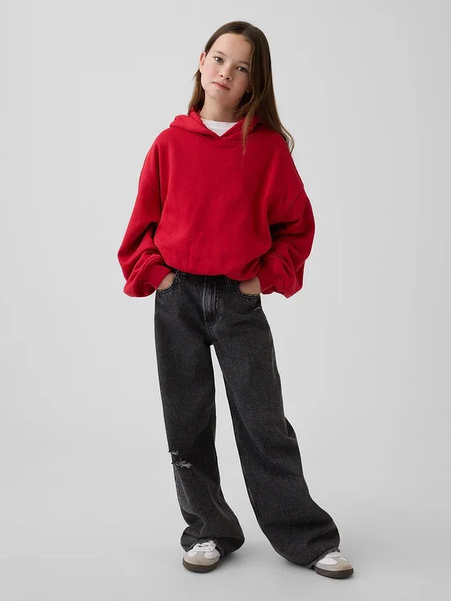 Παιδική φούτερ με κουκούλα Vintagesoft Oversized Bubble