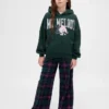 Παιδική φούτερ με κουκούλα Vintagesoft σε oversized μέγεθος με Hello Kitty