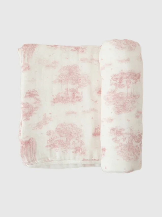 Παιδική κουβέρτα από μπαμπού «Spring Toile» της Gilded Bird