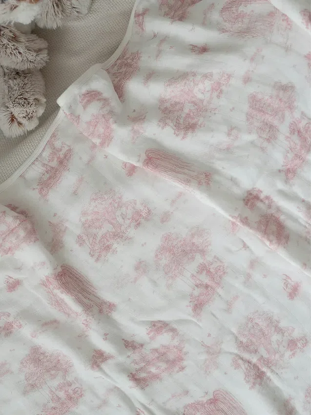 Παιδική κουβέρτα από μπαμπού «Spring Toile» της Gilded Bird