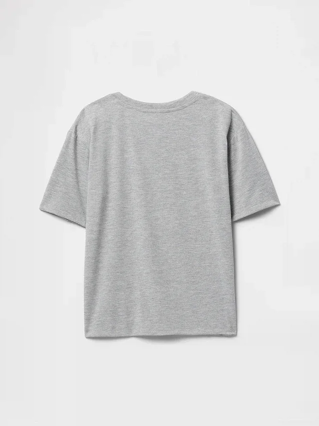 Παιδικό ανακυκλωμένο φαρδύ T-shirt πιτζάμας