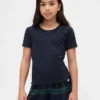 Παιδικό ανακυκλωμένο T-shirt πιτζάμας με πλέξη Pointelle