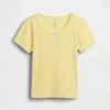 Παιδικό ανακυκλωμένο T-shirt πιτζάμας με πλέξη Pointelle