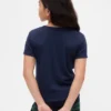 Παιδικό ανακυκλωμένο T-shirt πιτζάμας με πλέξη Pointelle