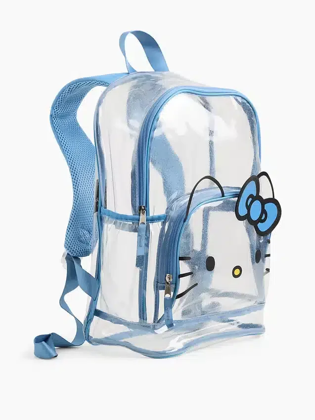 Παιδικό διαφανές σακίδιο Hello Kitty