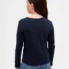 Παιδικό εφαρμοστό T-shirt με φιόγκο και οπή