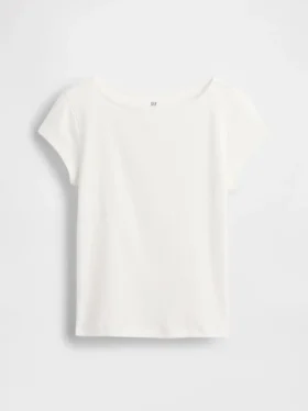 Παιδικό εφαρμοστό T-shirt με κοντά μανίκια