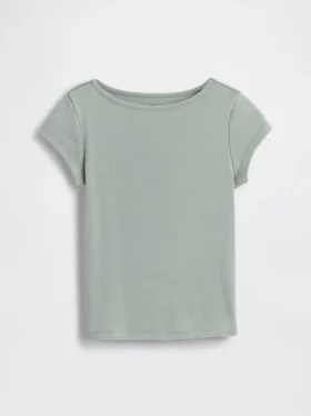 Παιδικό εφαρμοστό T-shirt με κοντά μανίκια