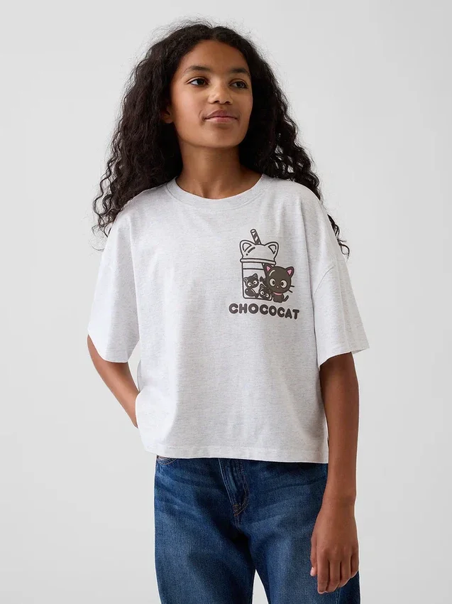 Παιδικό φαρδύ T-shirt Hello Kitty