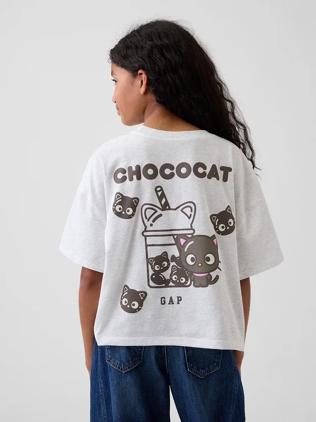 Παιδικό φαρδύ T-shirt Hello Kitty