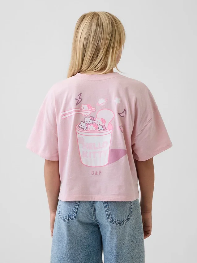 Παιδικό φαρδύ T-shirt Hello Kitty