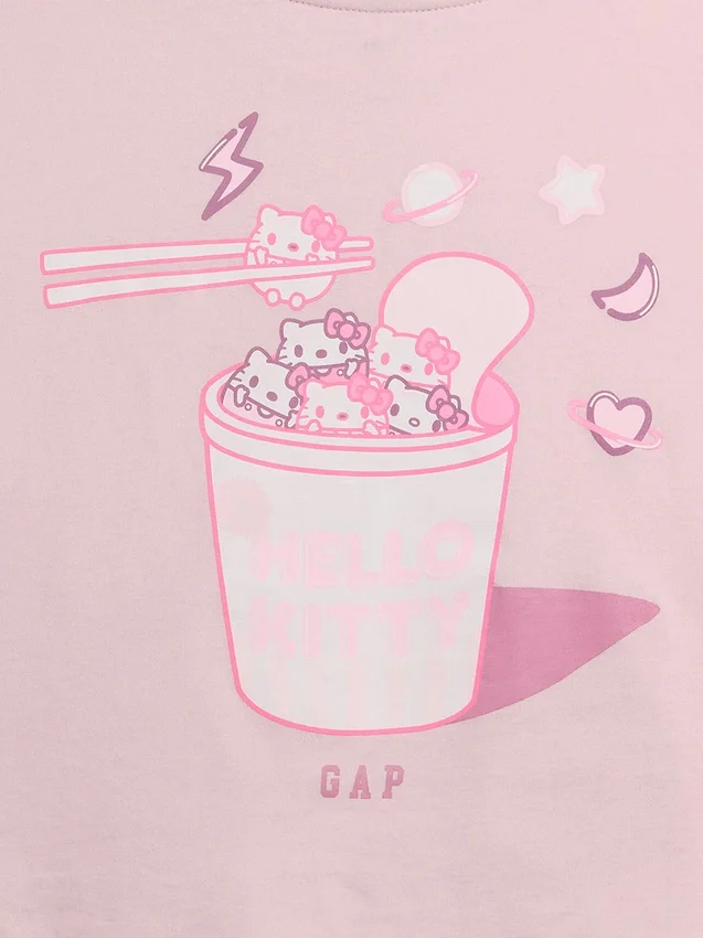 Παιδικό φαρδύ T-shirt Hello Kitty