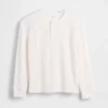 Παιδικό φαρδύ T-shirt Henley