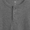 Παιδικό φαρδύ T-shirt Henley