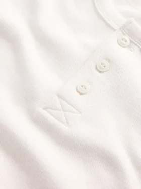 Παιδικό φαρδύ T-shirt Henley