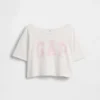 Παιδικό φαρδύ T-shirt με φαρδύ λαιμό