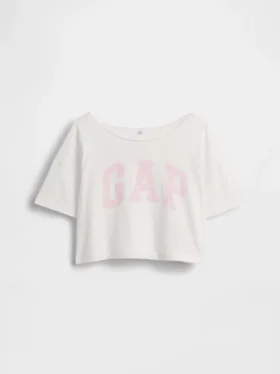 Παιδικό φαρδύ T-shirt με φαρδύ λαιμό