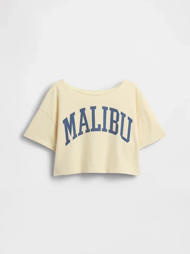 Παιδικό φαρδύ T-shirt με φαρδύ λαιμό