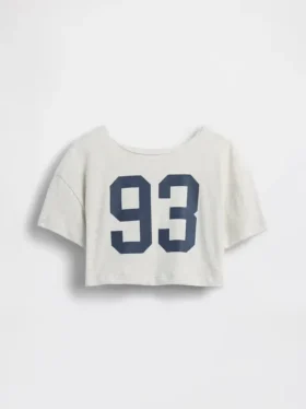 Παιδικό φαρδύ T-shirt με φαρδύ λαιμό