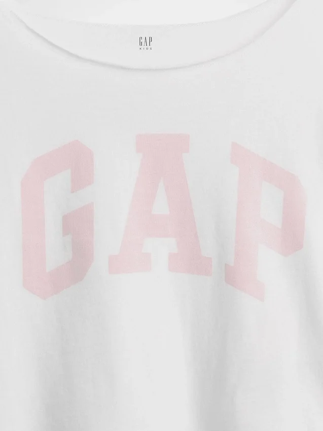 Παιδικό φαρδύ T-shirt με φαρδύ λαιμό