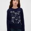 Παιδικό φαρδύ T-shirt με γραφικά