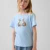 Παιδικό φαρδύ T-shirt με γραφικά