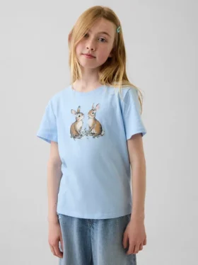 Παιδικό φαρδύ T-shirt με γραφικά