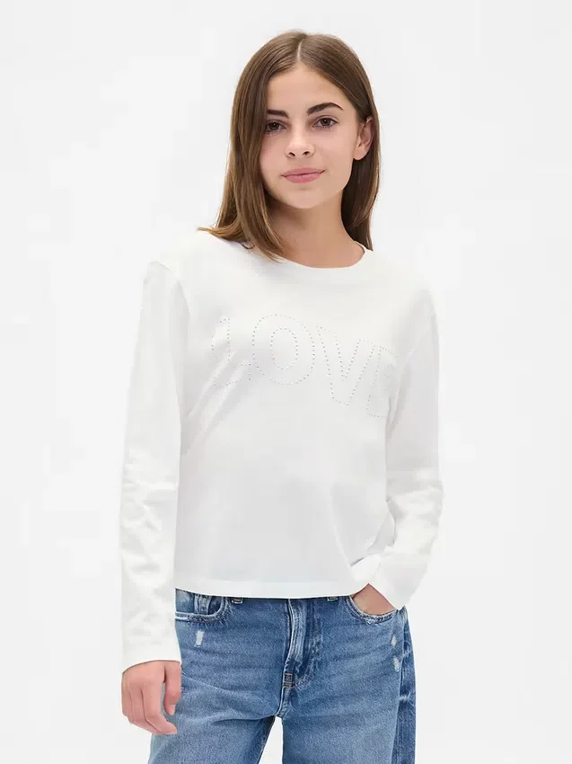 Παιδικό φαρδύ T-shirt με γραφικά