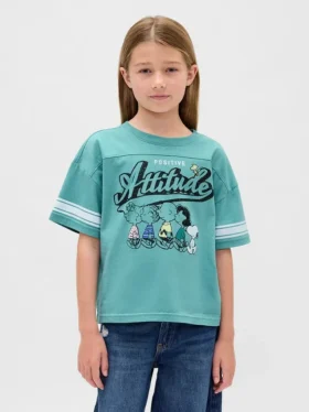 Παιδικό φαρδύ T-shirt με γραφικά