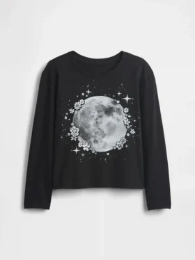 Παιδικό φαρδύ T-shirt με γραφικά