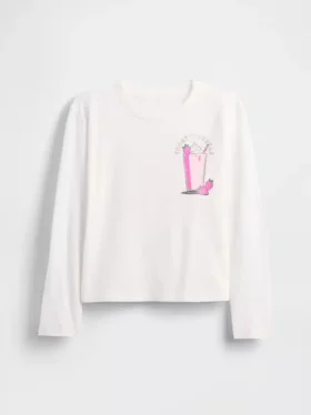 Παιδικό φαρδύ T-shirt με γραφικά