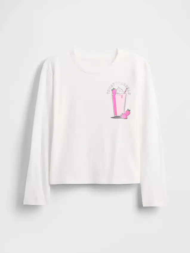 Παιδικό φαρδύ T-shirt με γραφικά