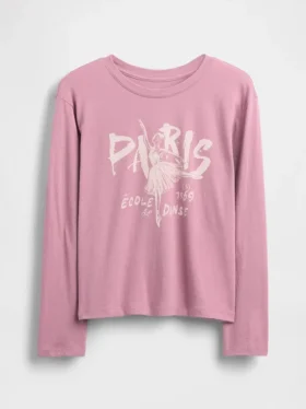 Παιδικό φαρδύ T-shirt με γραφικά