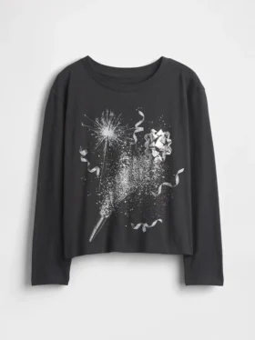 Παιδικό φαρδύ T-shirt με γραφικά