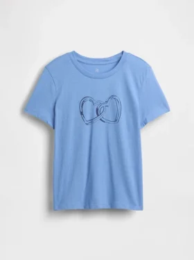 Παιδικό φαρδύ T-shirt με γραφικά