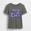 Παιδικό φαρδύ T-shirt με γραφικά