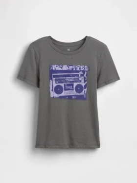 Παιδικό φαρδύ T-shirt με γραφικά