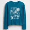 Παιδικό φαρδύ T-shirt με γραφικά