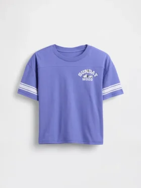 Παιδικό φαρδύ T-shirt με γραφικά