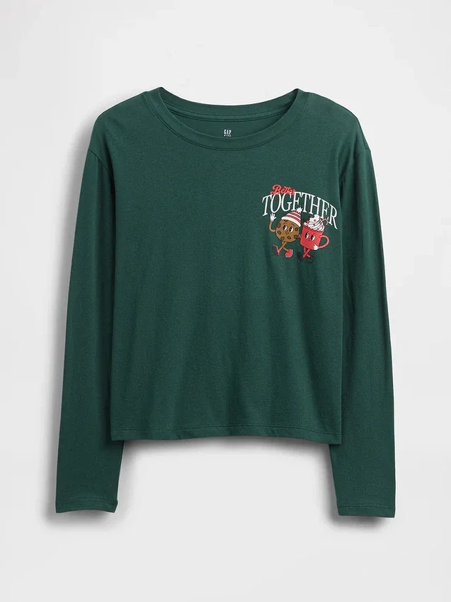 Παιδικό φαρδύ T-shirt με γραφικά