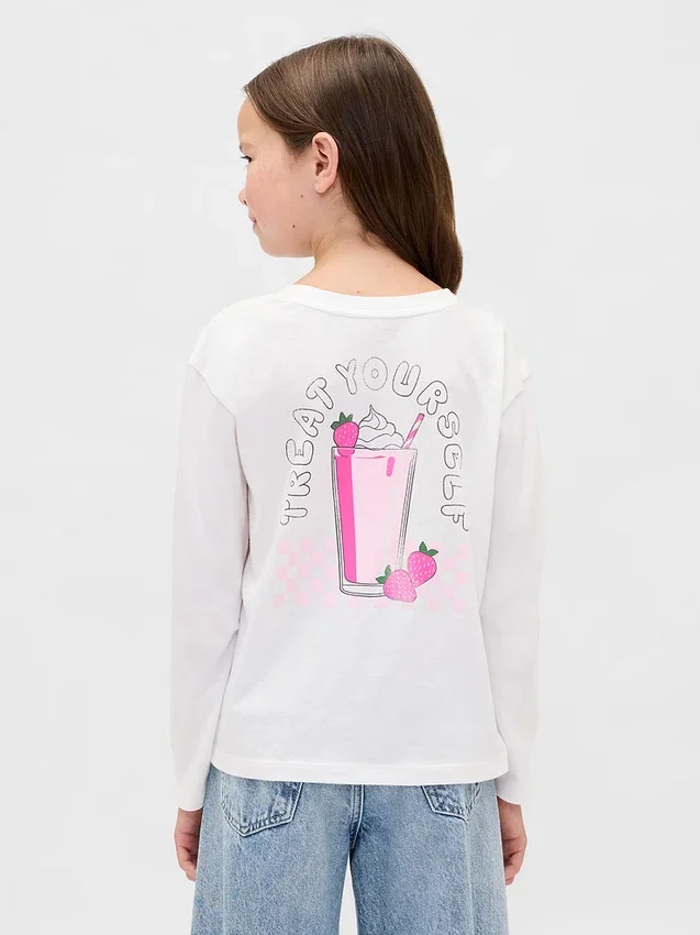 Παιδικό φαρδύ T-shirt με γραφικά