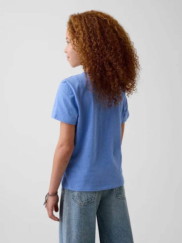 Παιδικό φαρδύ T-shirt με γραφικά